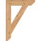 Ekena Millwork Traditional Slat Smooth Bracket, Western Red Cedar, 3 1/2"W x 20"D x 28"H BKT04X20X28TRA06SWR - alternate 2